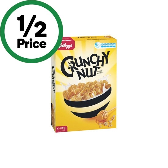 Kellogg’s Crunchy Nut Corn Flakes 640g