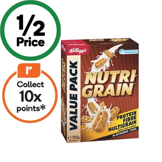 Kellogg’s Nutri-Grain 765g