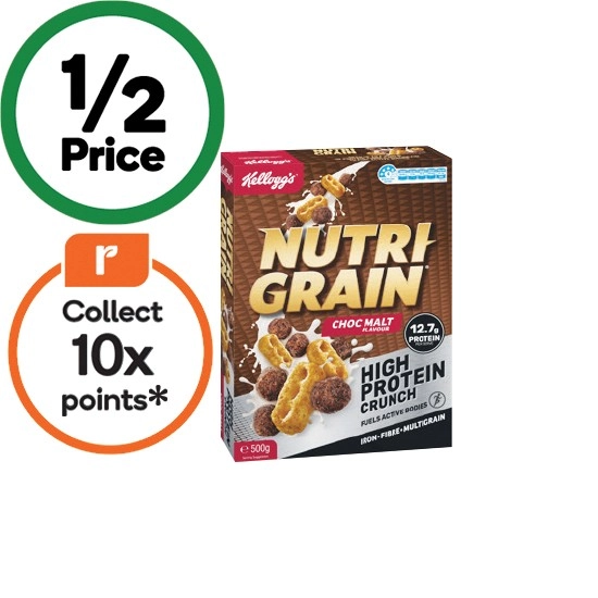 Kellogg’s Nutri-Grain Protein Crunch 500g