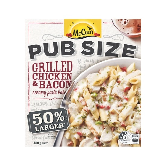 McCain Pub Size Meals 480-500g