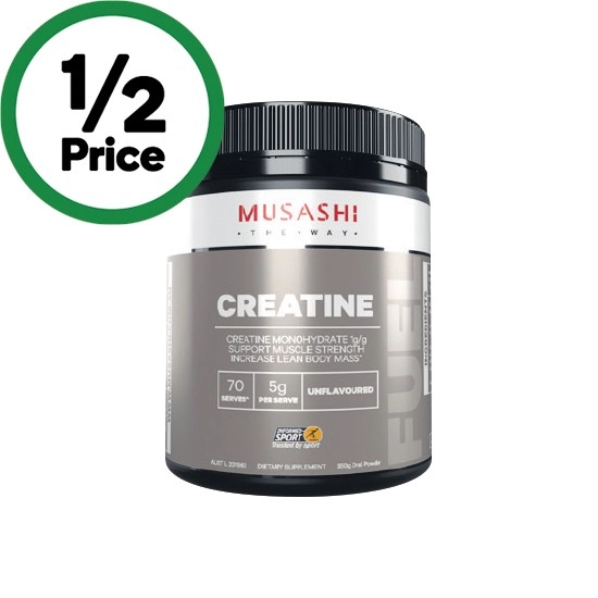 Musashi Creatine Unflavoured 350g#