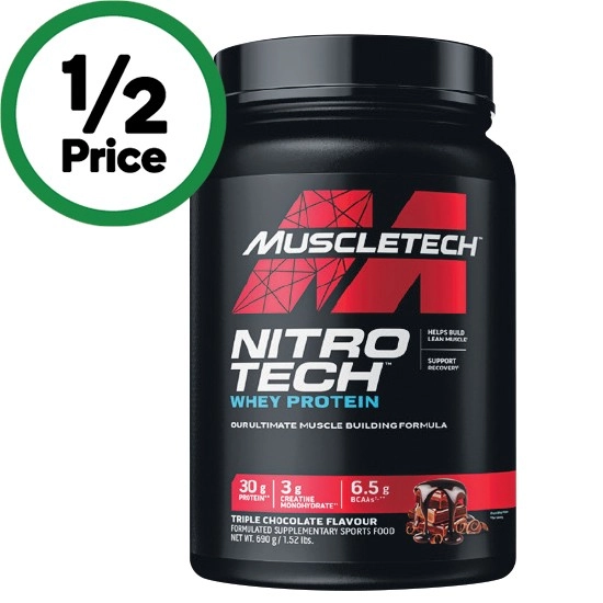 Muscletech Nitrotech Whey Protein 690g#