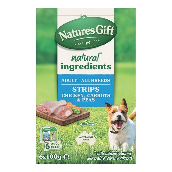 Nature’s Gift Wet Dog Food Pk 6 x 100g