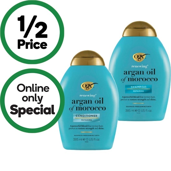 OGX Shampoo or Conditioner 385ml