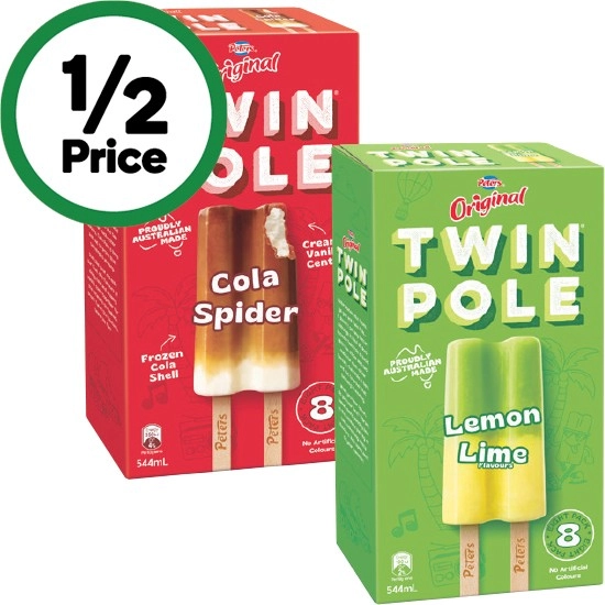 Peters Twin Pole 544-590ml Pk 8 – From the Freezer