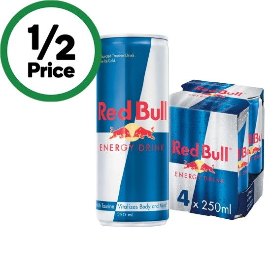 Red Bull Energy Drink 4 x 250ml