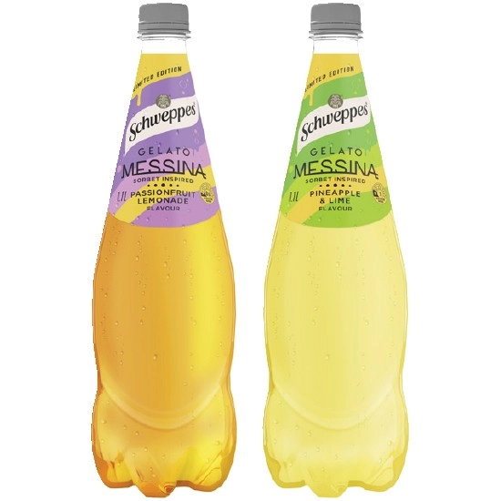 Schweppes Soft Drinks or Mixer Varieties 1.1 Litre