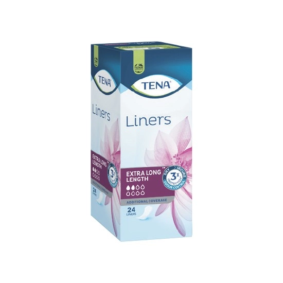 Tena Liners Extra Long Pk 24