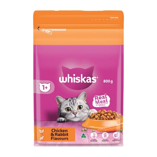 Whiskas Dry Cat Food 800g