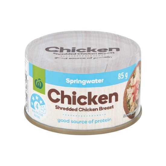 Woolworths Canned Chicken 85g