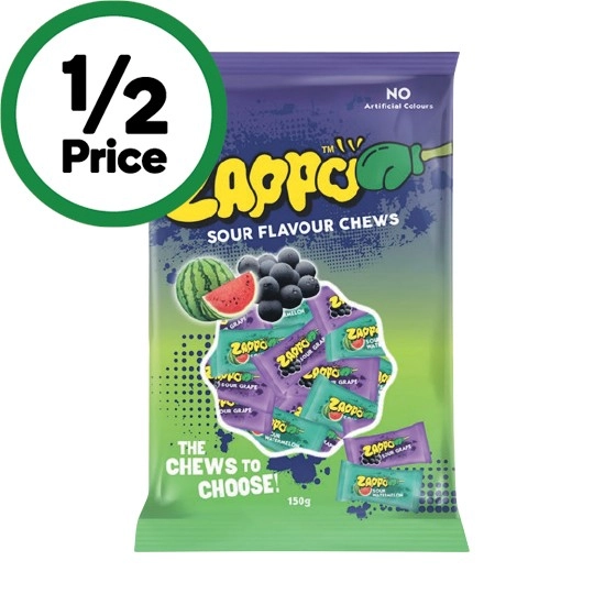 Zappo Sour Chews 150g