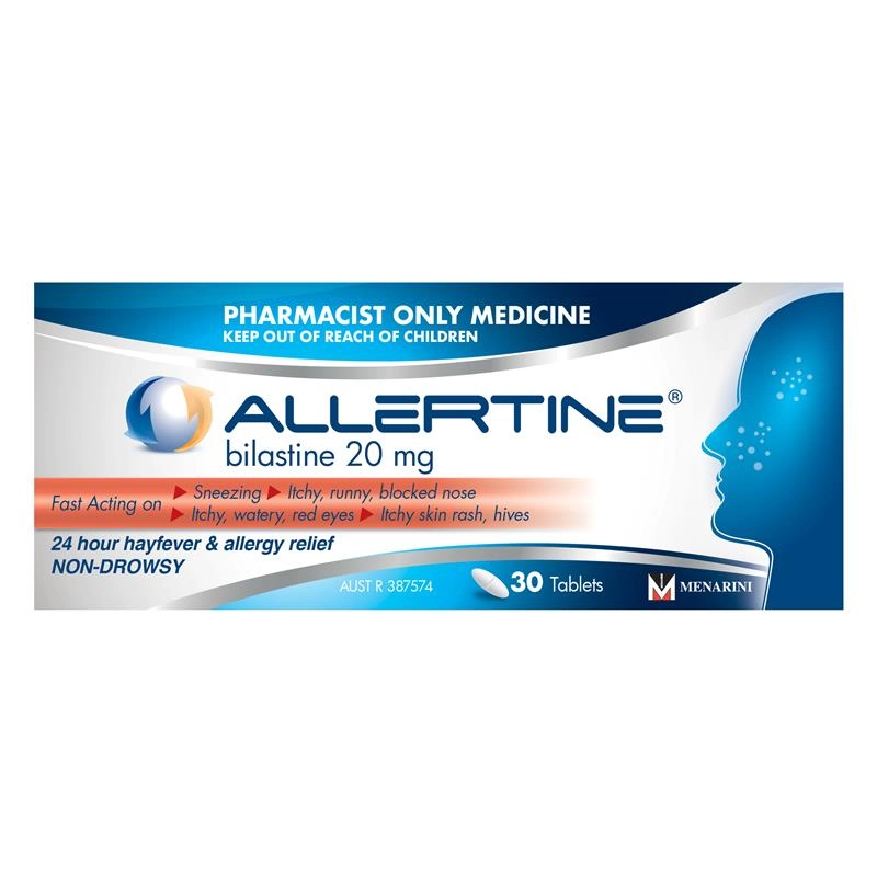 Allertine 20mg 30 Tablets