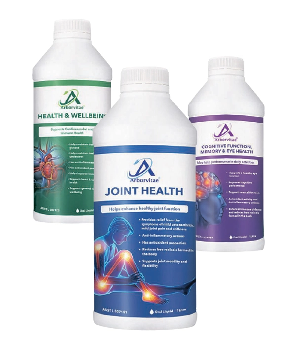 Arborvitae Health & Wellbeing, Joint Health or Cognitive Function Memory & Eye Health 1L