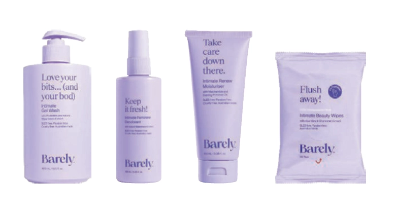 Barely Intimate Skin Care Range