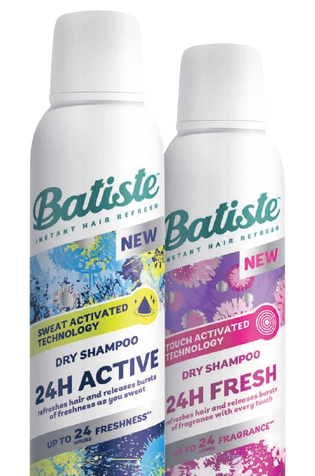 Batiste 24H Active or Fresh Dry Shampoo 200ml