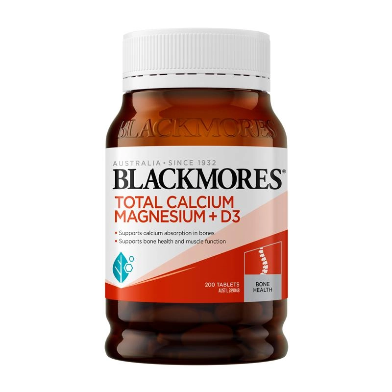 Blackmores Total Calcium and Magnesium + D3 (200 Tablets)