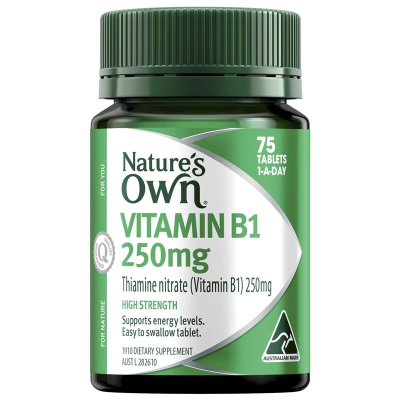 Nature’s Own Vitamin B1 250mg 75 Tablets