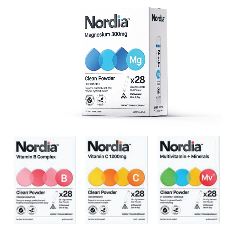 Nordia Vitamin & Mineral Powders Range