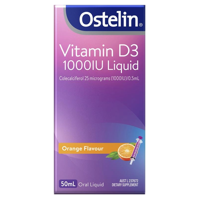 Ostelin Vitamin D3 1000IU 50ml Liquid