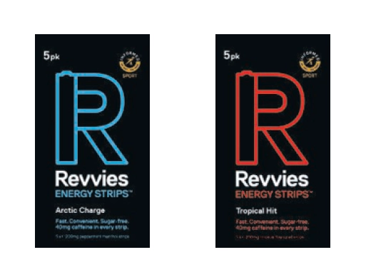 Revvies Energy Strips 5 Pack Range