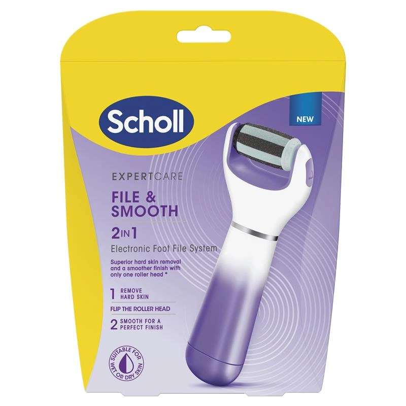 Scholl ExpertCare 2 in 1 Electronic Foot File System