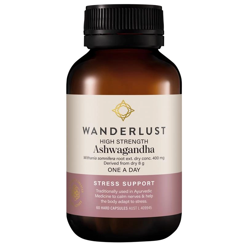 Wanderlust High Strength Ashwagandha 60 Capsules