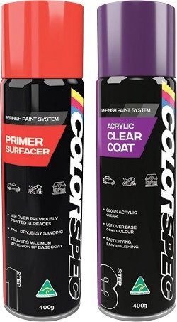 Colorspec 400g Acrylic Clear & Primer Surfacer