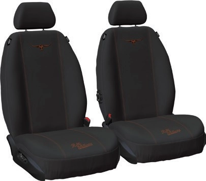 NEW R.M.Williams Tan Script Seat Covers