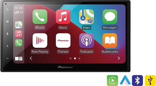 Pioneer 6.8” Apple Carplay & Android™ Auto Digital Media Player