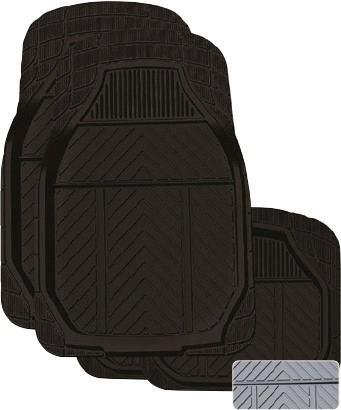 Ridge Ryder Deep Dish Rubber Floor Mats