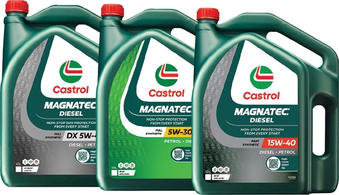 Selected Castrol 10L Magnatec Engine Oils^