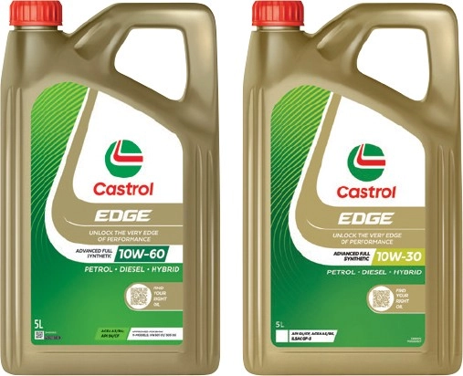 Selected Castrol 5L Edge Engine Oils^