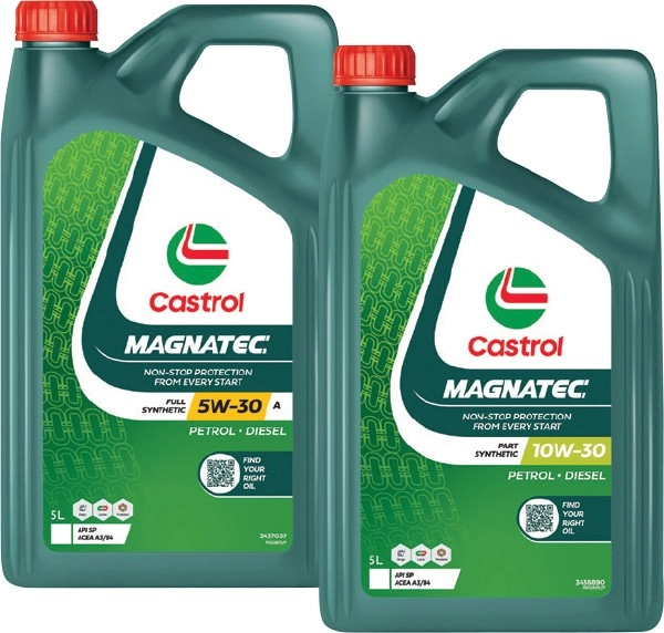 Selected Castrol 5L Magnatec Engine Oils^