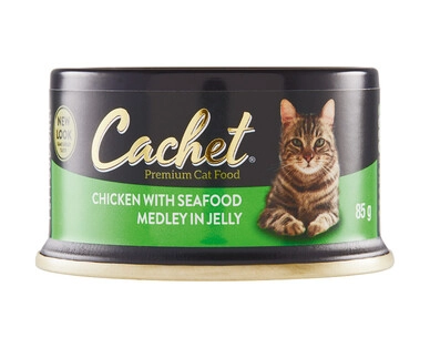 Cachet Premium Cat Food Chicken Varieties 85g