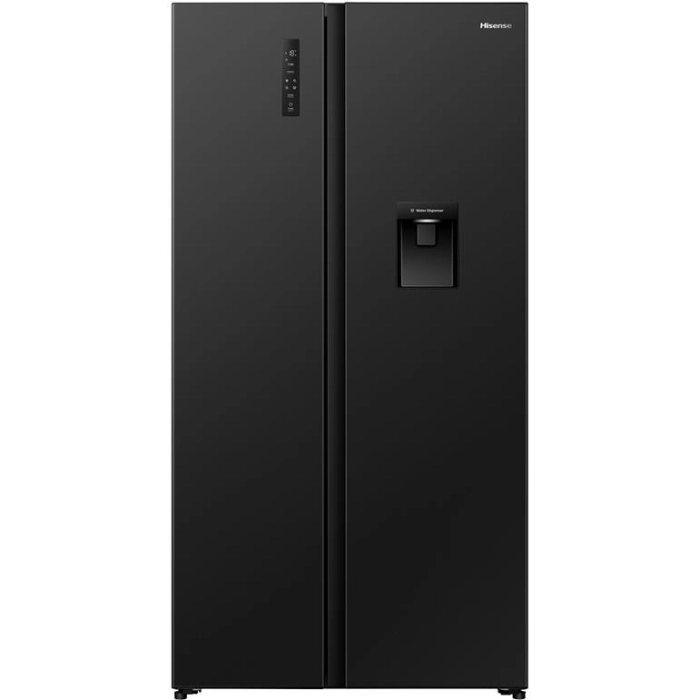 Hisense HRSBS540BW 540L PureFlat Side by Side Refrigerator (Black)