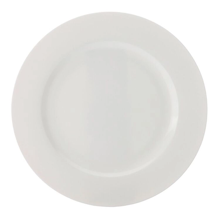 Casa Domani Pearlesque 28 cm Rim Dinner Plate