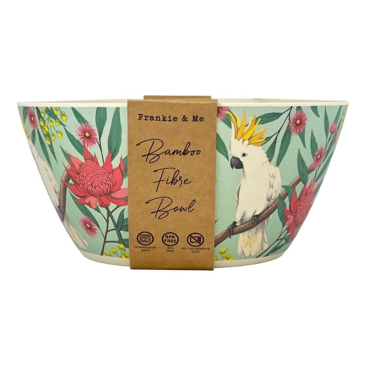 Frankie & Me Australiana 25 cm Bamboo Serving Bowl