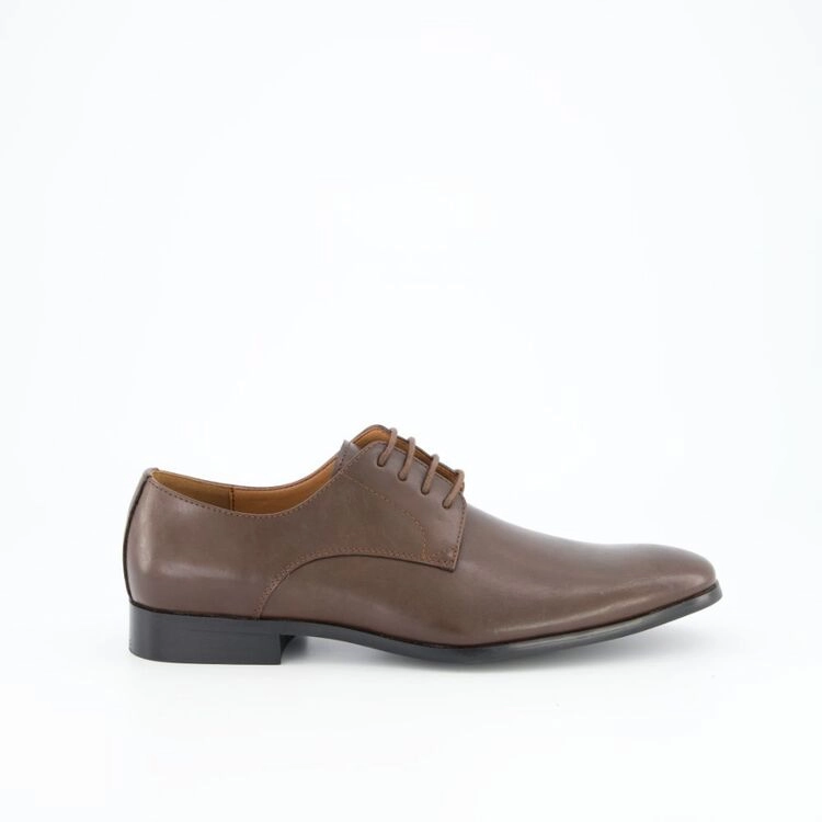 JC Lanyon Men's Henry Lace Up Business Shoes Brown