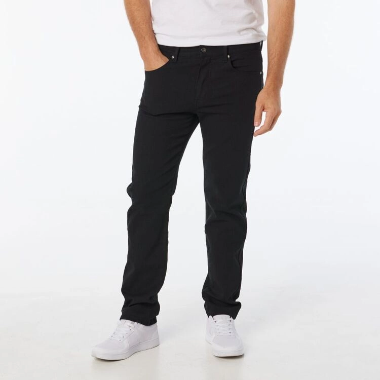 JC Lanyon Men's Stretch Black Jean Black