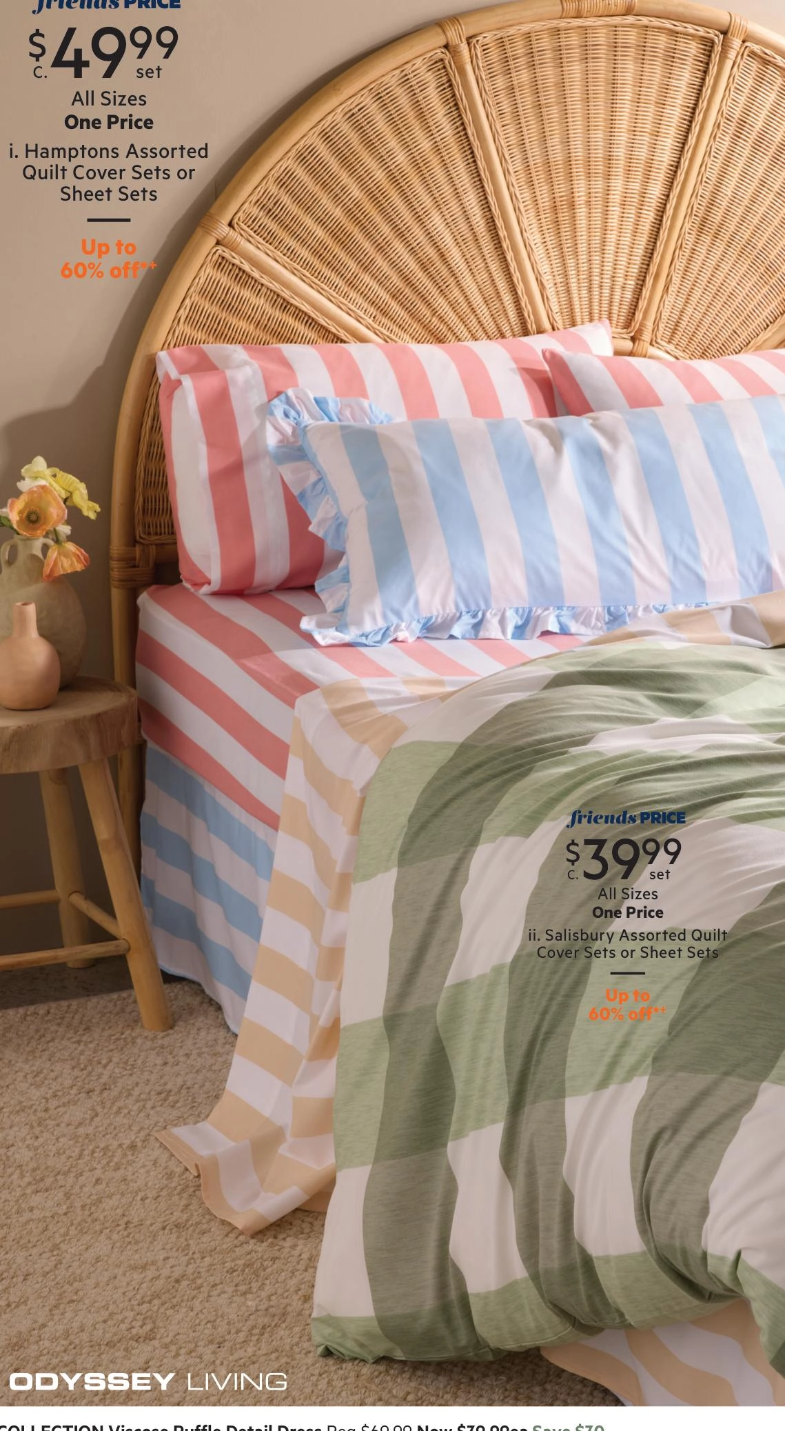 Odyssey Living Salisbury Quilt Cover Set Blue