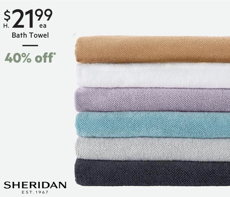 Sheridan Cotton Twist Towel Collection Caramel