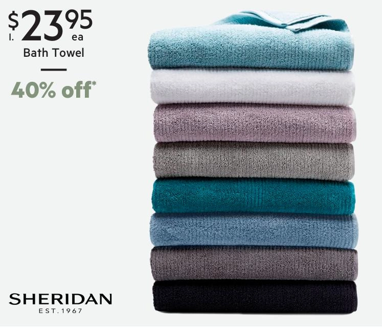 Sheridan Living Textures Trenton Towel Collection Ash