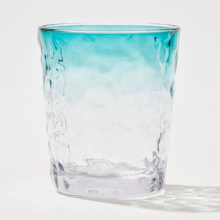 Smith + Nobel Terrazzo Dimpled Acrylic Tumbler Teal