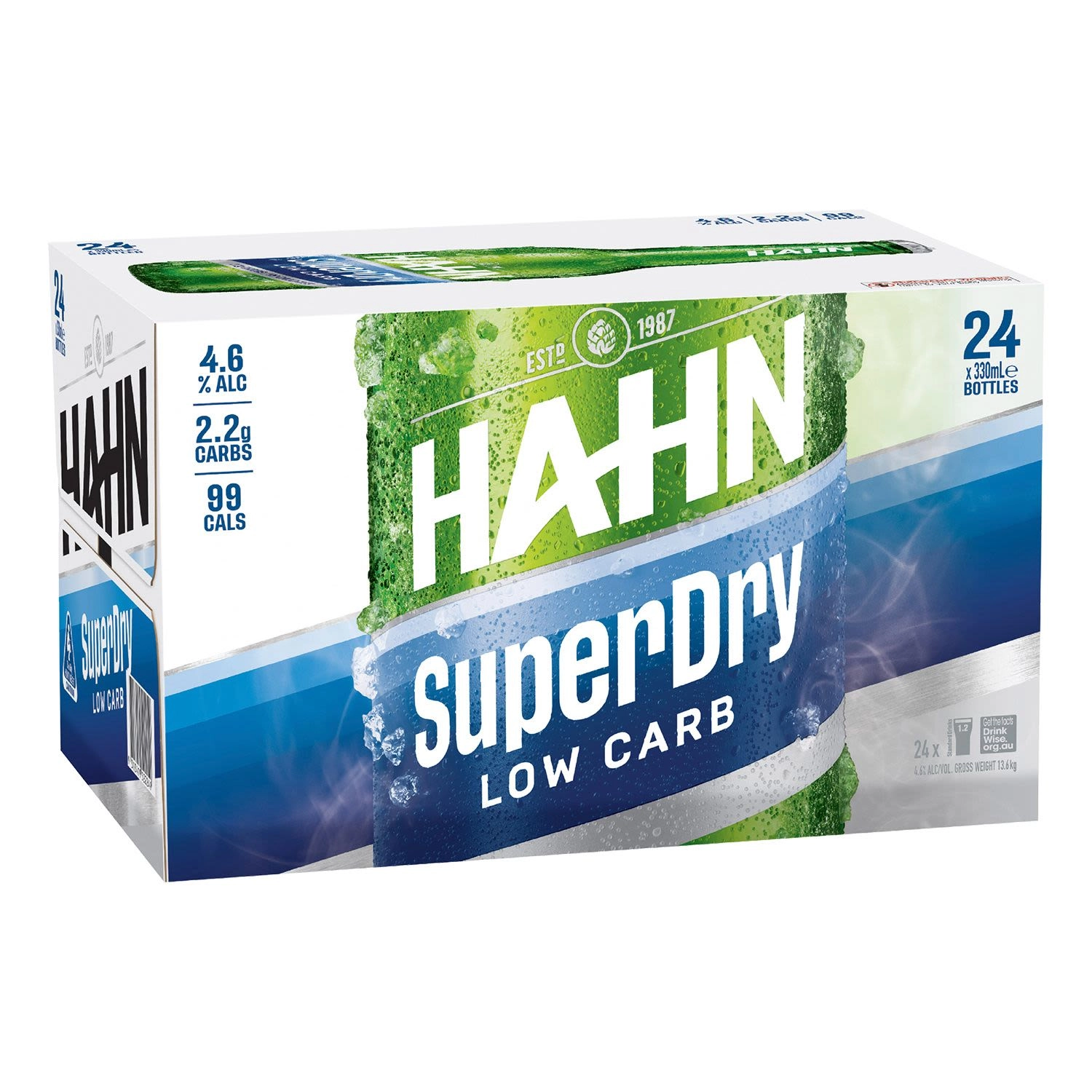 Hahn SuperDry Stubbies 3330ml