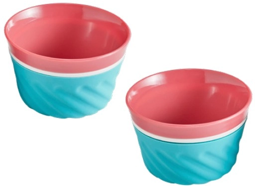 Joie Swirl Ice Cream Bowls 2 Pack