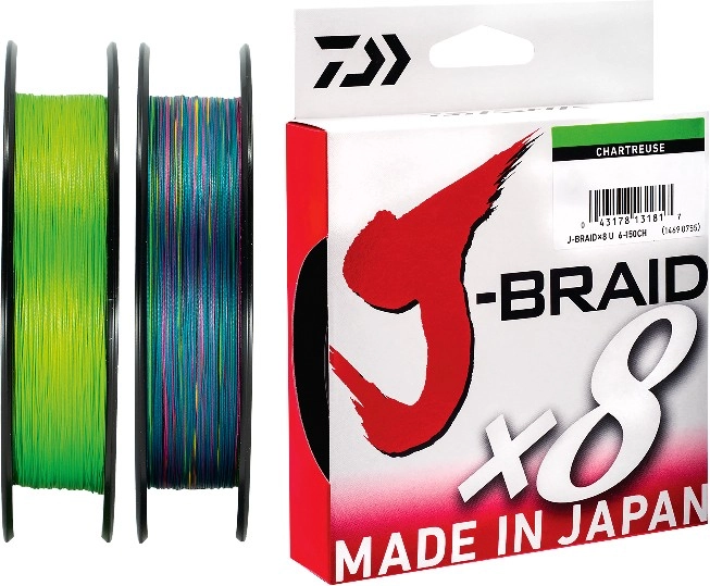 Daiwa J-Braid 8 Spools