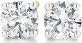 9ct Gold Diamond Stud Earrings