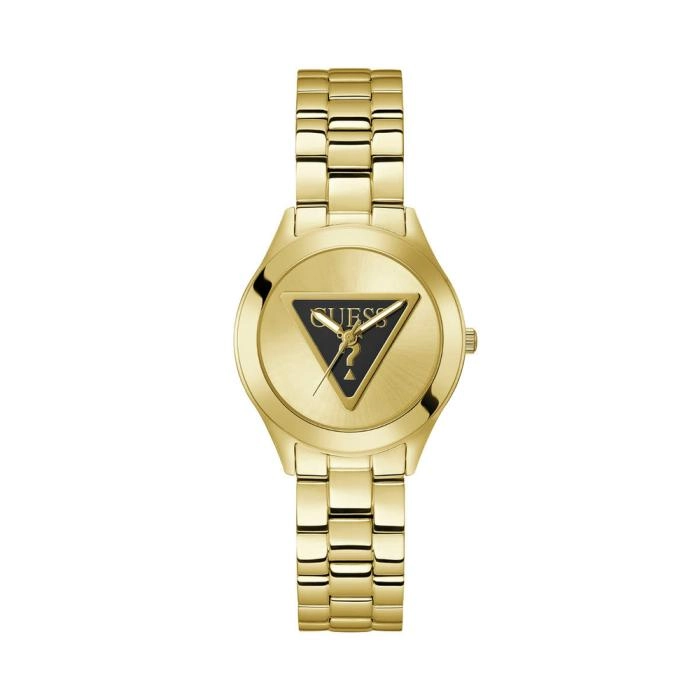 Guess Tri Plaque Ladies Watch