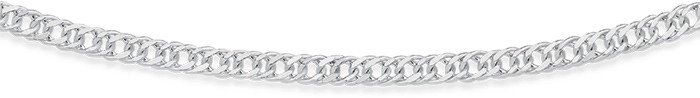 Sterling Silver 50cm Solid Curb Chain