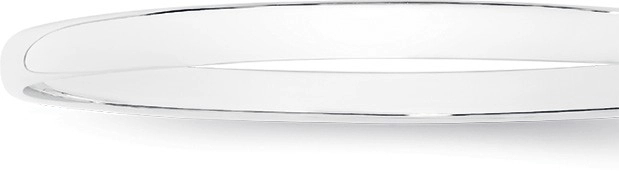 Sterling Silver 5x65mm Comfort Round Bangle